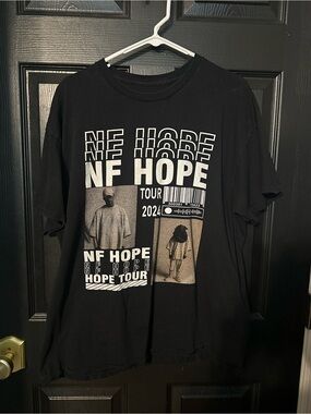 NF HOPE Tour 2024 Graphic Tee - Black